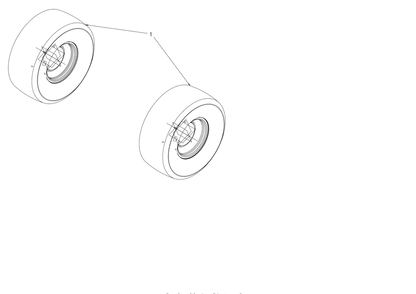 Wheels-Rear Diagram and Parts List for RZT-S42KH (17ARCBDS056)(2017) Cub Cadet Lawn Tractor
